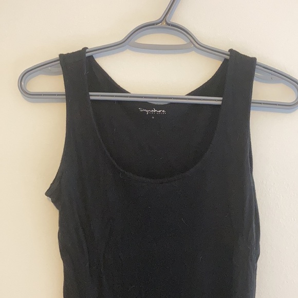 Plain Black Tank - Picture 2 of 3